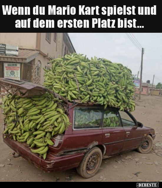 Wenn du Mario Kart spielst.. - Lustige Bilder | DEBESTE.de