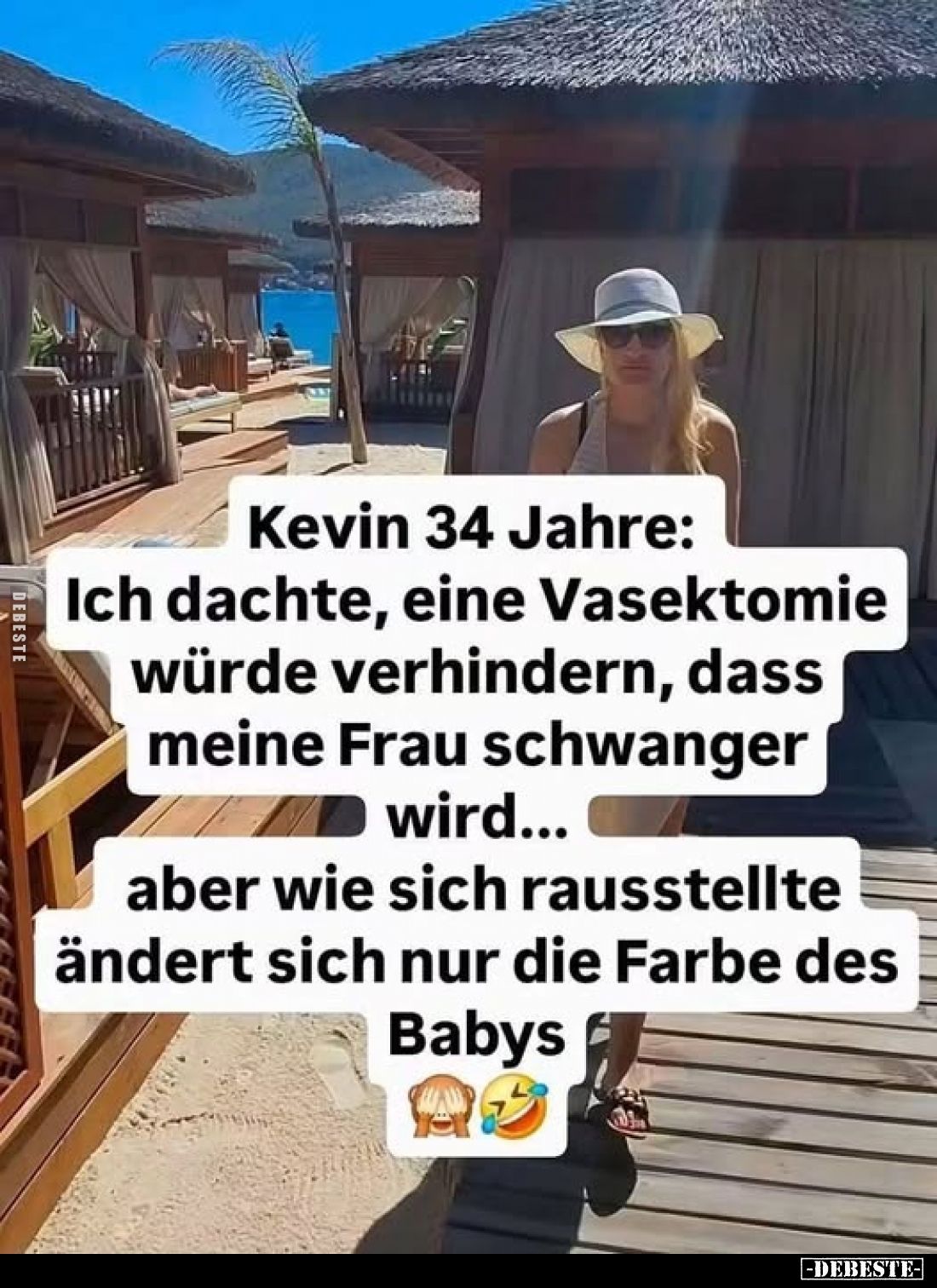 Kevin 34 Jahre:
Ich dachte, eine Vasektomie würde verhindern, dass meine Frau schwanger wird...
aber wie sich rausstellte ä...