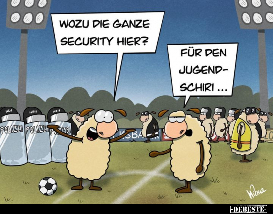 Wozu die ganze Security hier?.. - Lustige Bilder | DEBESTE.de