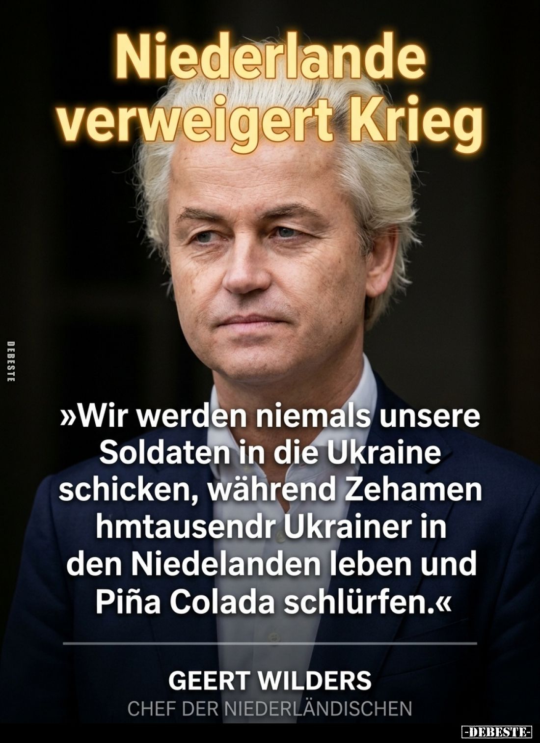 Niederlande verweigert Krieg... - Lustige Bilder | DEBESTE.de