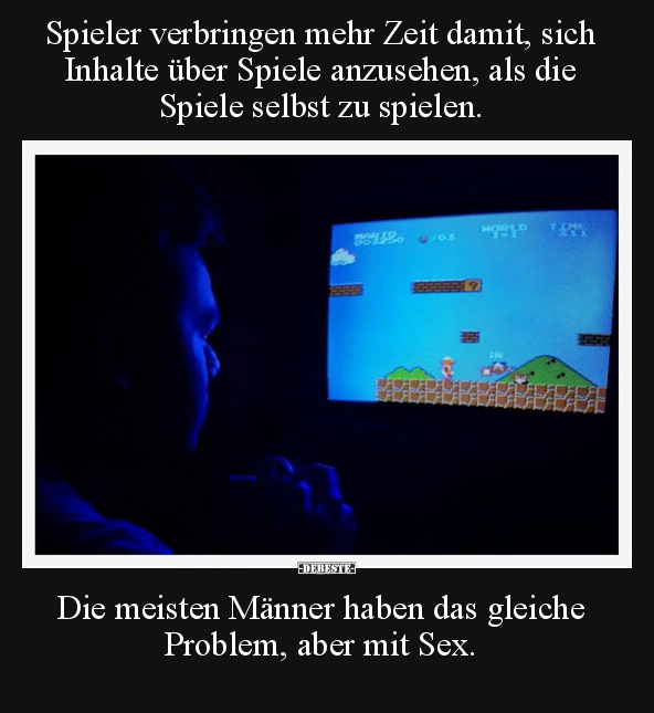 Spieler verbringen mehr Zeit damit, sich Inhalte über.. - Lustige Bilder | DEBESTE.de