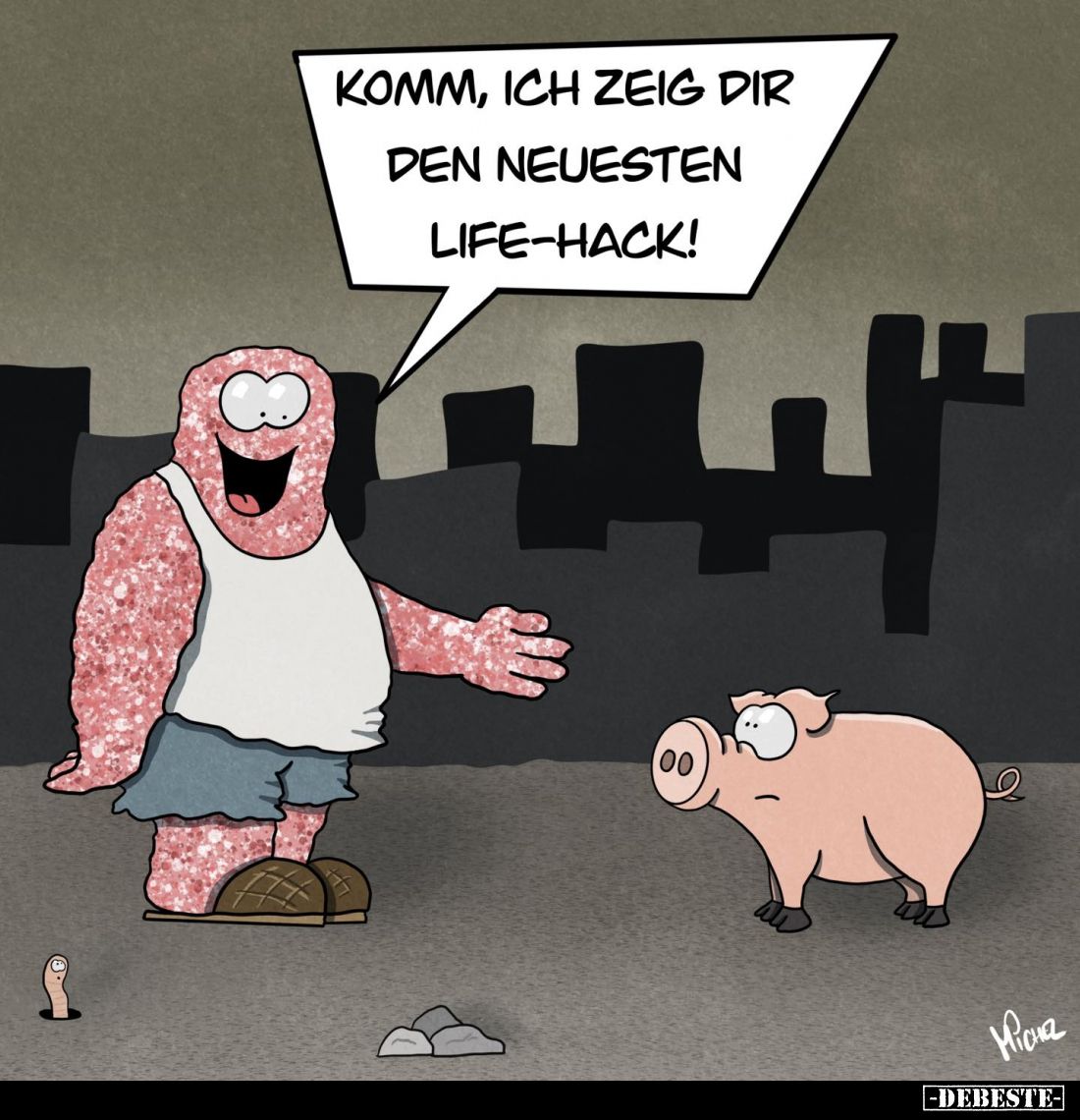 Komm, ich zeig dir den neuesten Life-hack!