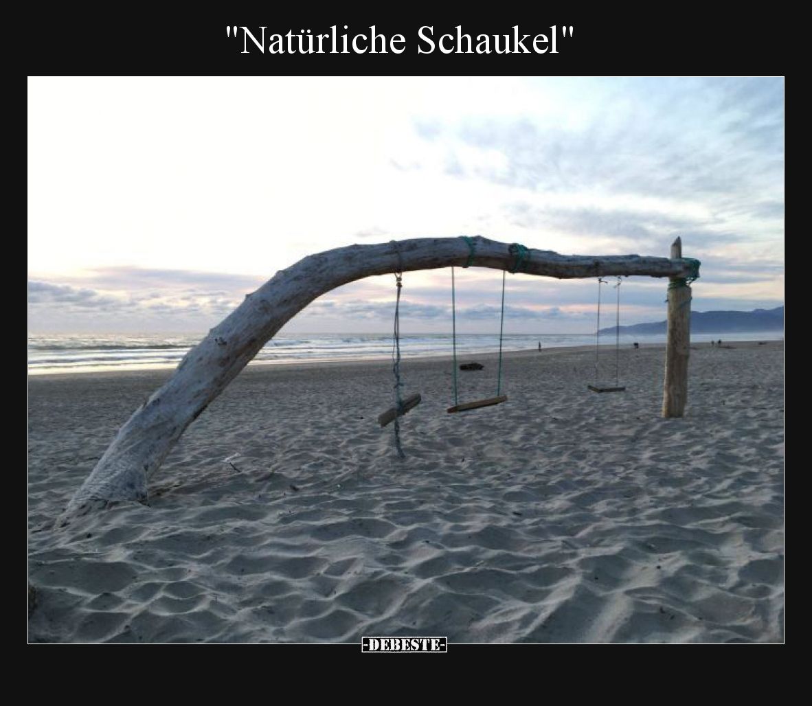 Natürliche Schaukel