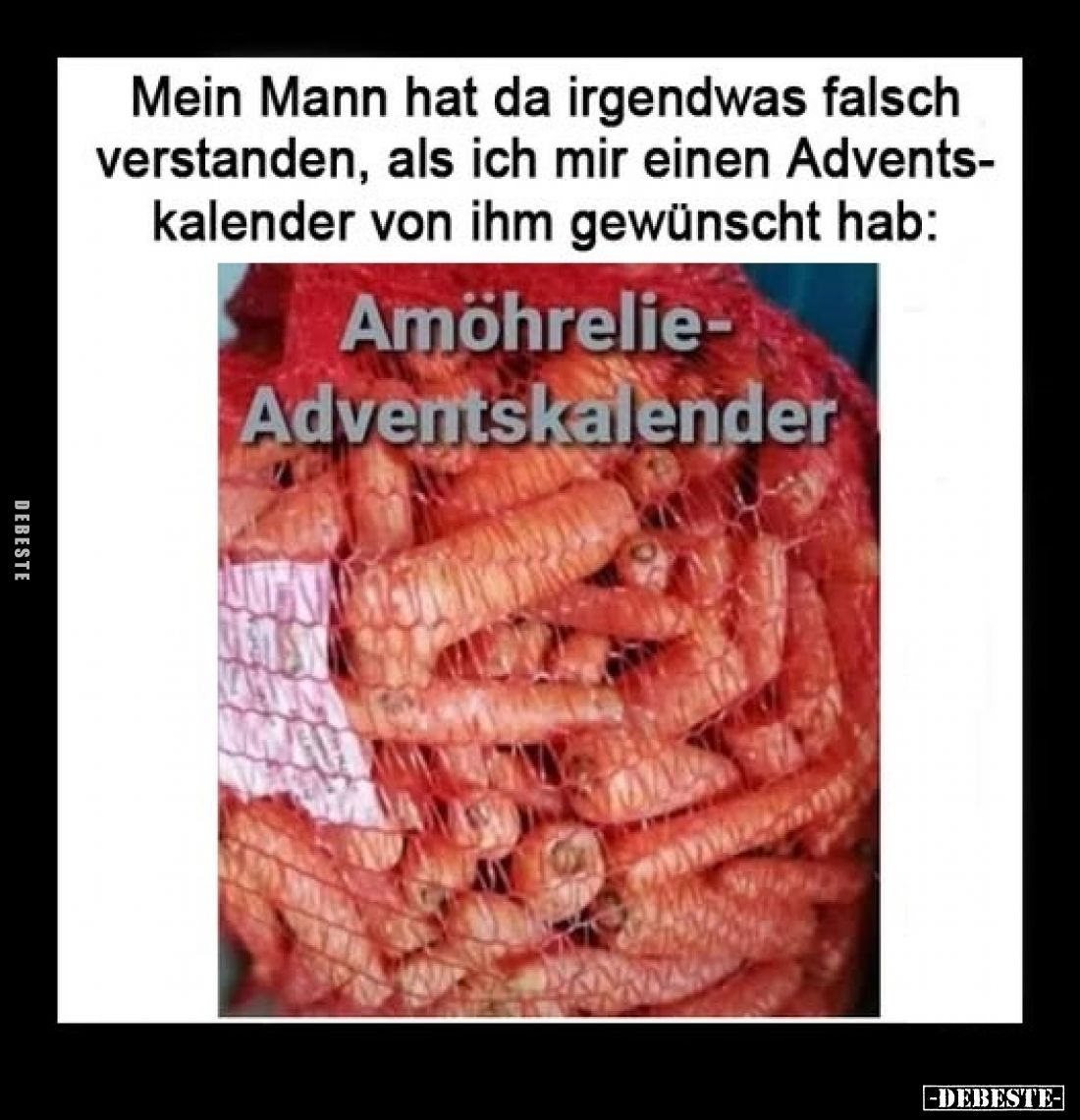 Mein Mann hat da irgendwas falsch verstanden, als ich mir einen Adventskalender von ihm gewünscht hab:
