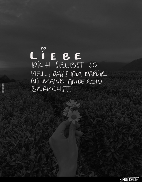 Liebe, Liebe Dich