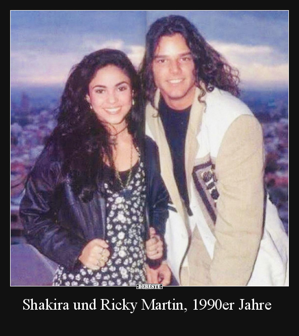 Shakira und Ricky Martin, 1990er Jahre.. - Lustige Bilder | DEBESTE.de