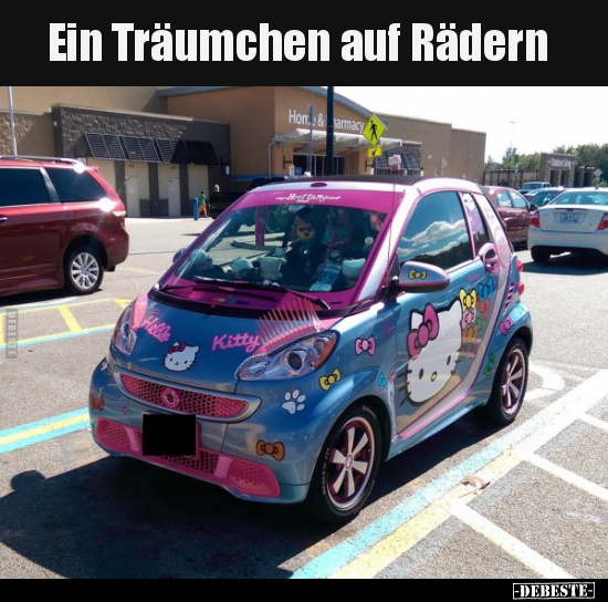 Ein Träumchen auf Rädern.. - Lustige Bilder | DEBESTE.de