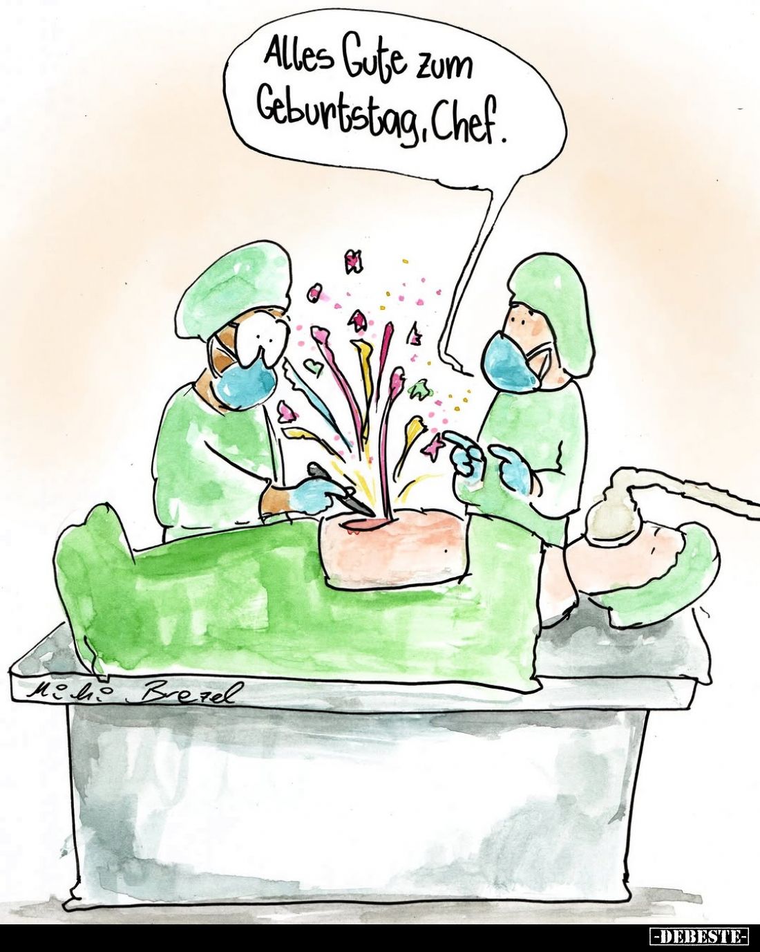 Alles Gute zum Geburtstag, Chef.