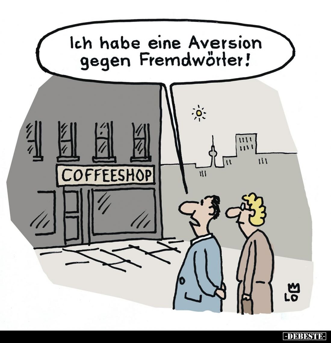 Ich habe eine Aversion gegen Fremdwörter!