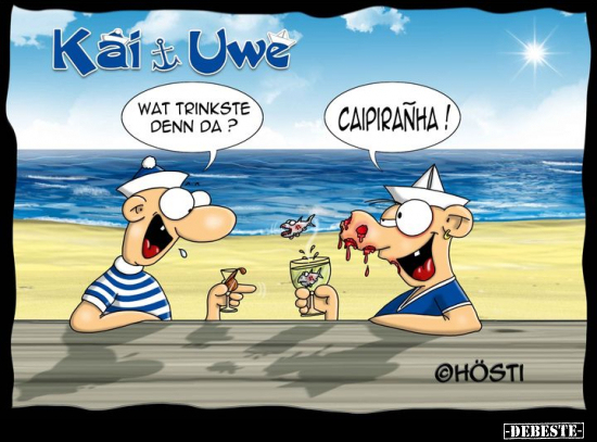 Wat trinkste denn da?..