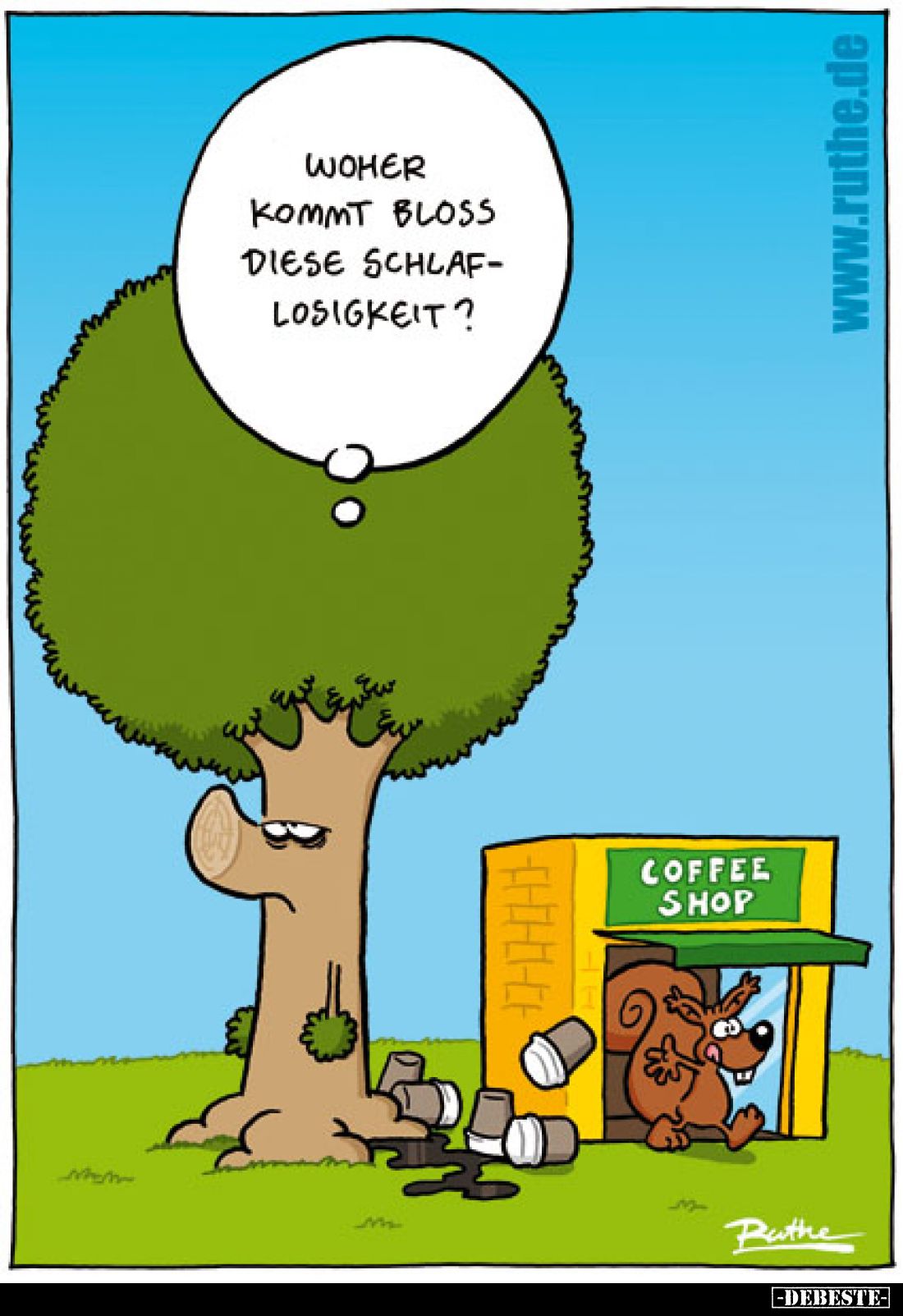 Woher kommt diese Schlaflosigkeit?