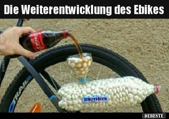 Die Weiterentwicklung des Ebikes.. - Lustige Bilder | DEBESTE.de