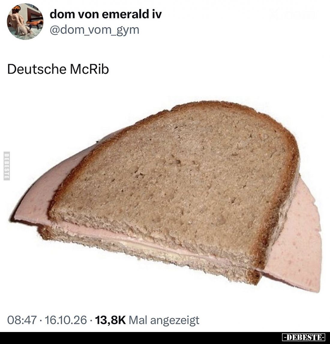 Deutsche McRib