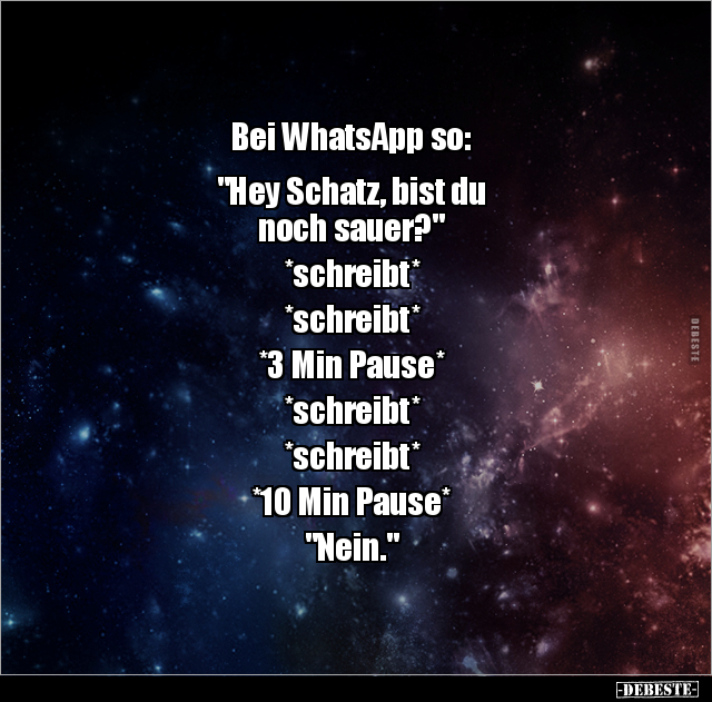 Bei WhatsApp so: "Hey Schatz, bist du noch.." - Lustige Bilder | DEBESTE.de