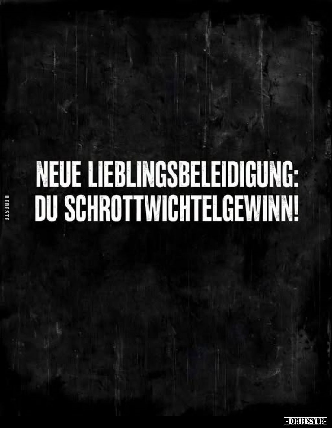 Neue Lieblingsbeleidigung: Du Schrottwichtelgewinn!.. - Lustige Bilder | DEBESTE.de