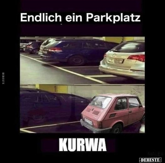 Endlich ein Parkplatz.. - Lustige Bilder | DEBESTE.de