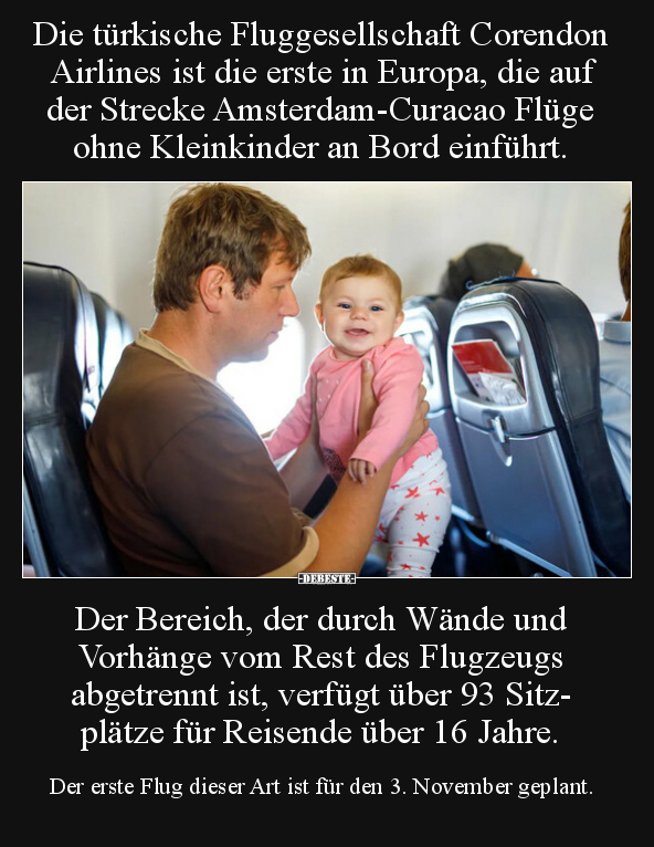 Die türkische Fluggesellschaft Corendon Airlines ist die.. - Lustige Bilder | DEBESTE.de