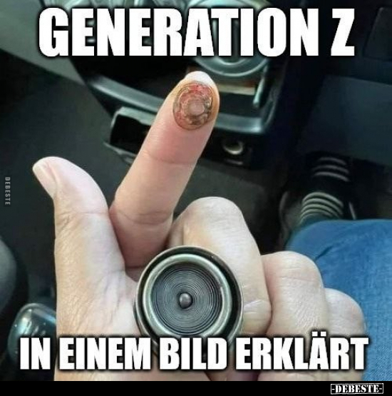 Generation Z in einem Bild erklärt... - Lustige Bilder | DEBESTE.de