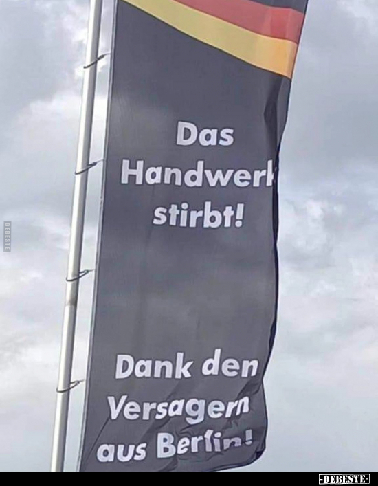 Das Handwerk stirbt!.. - Lustige Bilder | DEBESTE.de