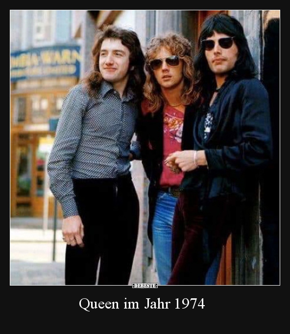Queen im Jahr 1974.. - Lustige Bilder | DEBESTE.de