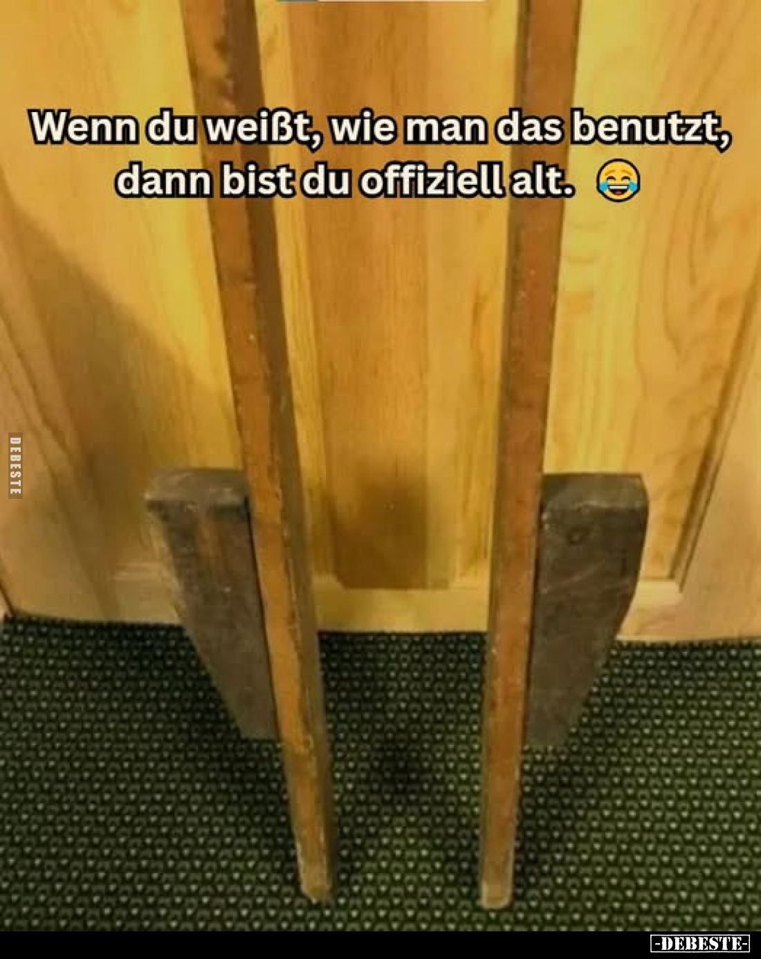 Wenn du weißt, wie man das benutzt, dann bist du offiziell alt.