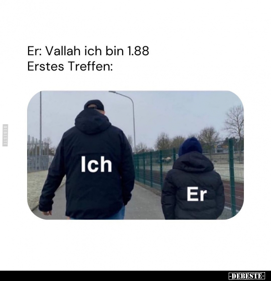 Er: Vallah ich bin 1.88.. - Lustige Bilder | DEBESTE.de