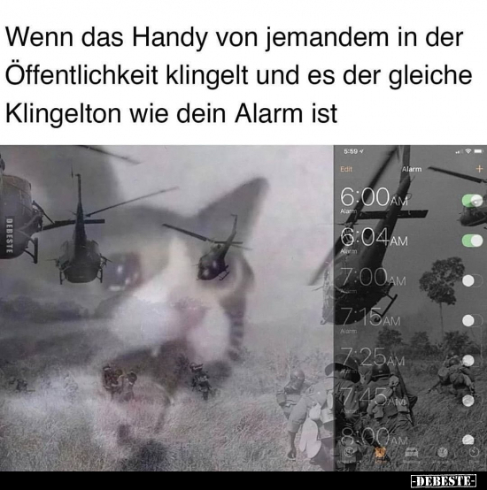 Wenn das Handy von jemandem in der Öffentlichkeit klingelt.. - Lustige Bilder | DEBESTE.de