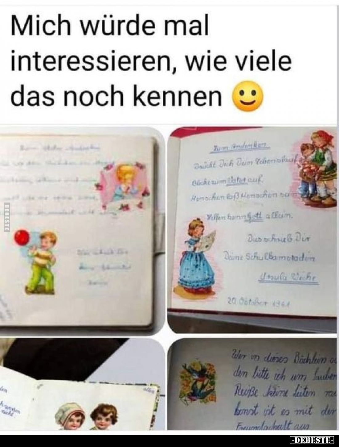 Mich würde mal interessieren, wie viele das noch kennen