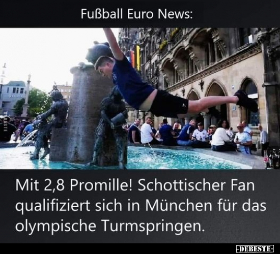 Fußball Euro News: Mit 2,8 Promille!.. - Lustige Bilder | DEBESTE.de
