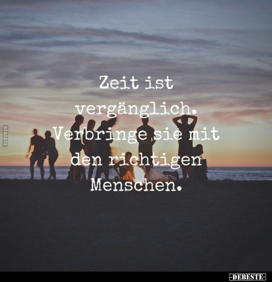 Zeit, Menschen