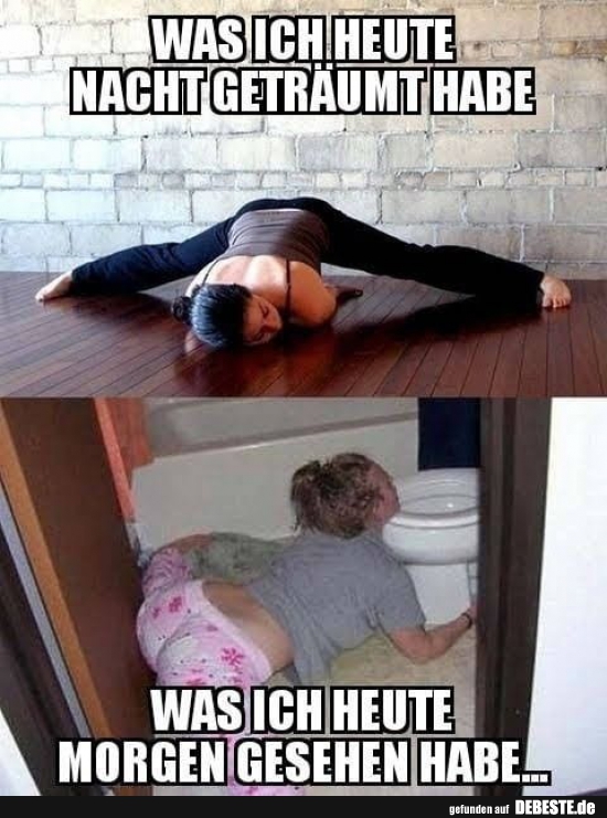 Das eine ist Joga, das andere ist Wodka. - Lustige Bilder | DEBESTE.de