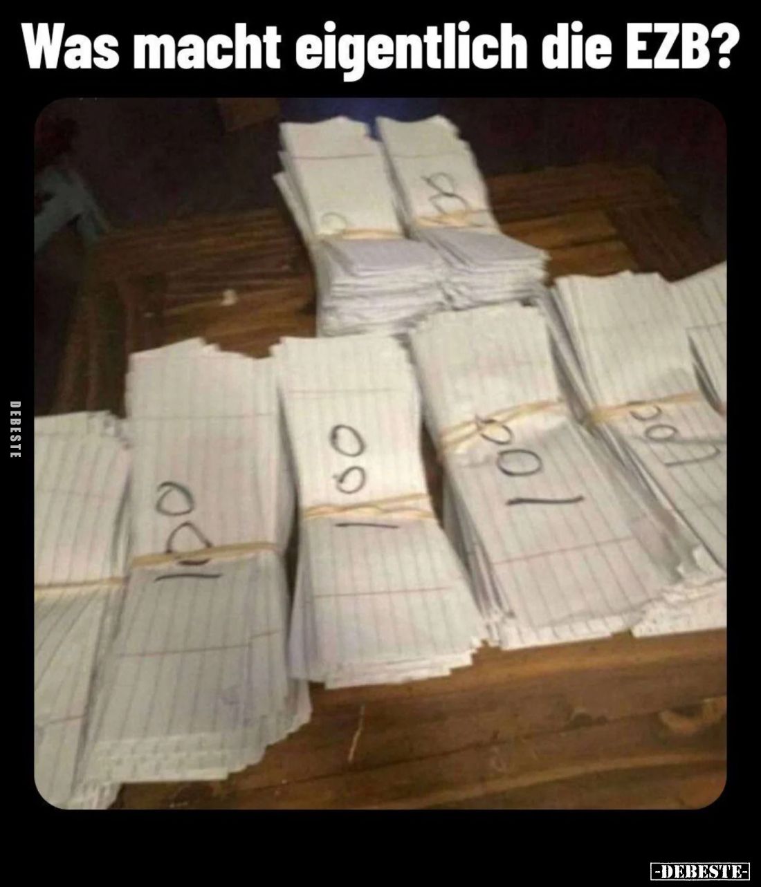 Was macht eigentlich die EZB?