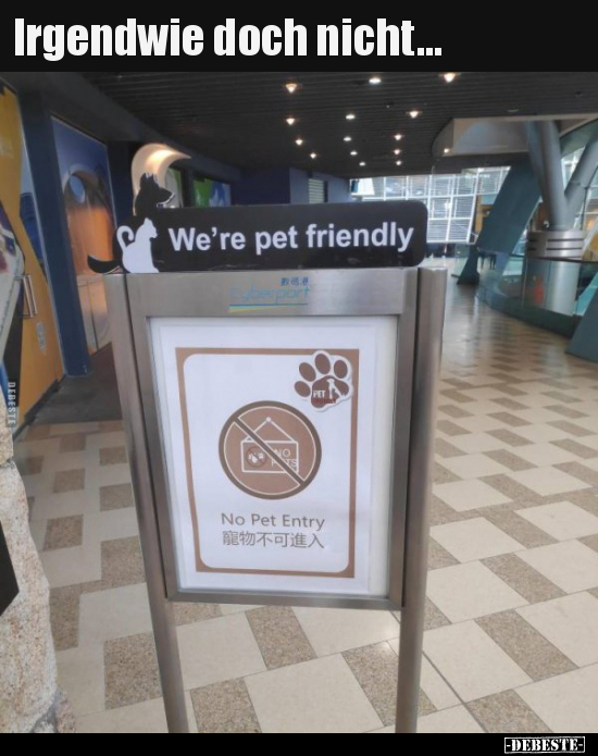 Irgendwie doch nicht...