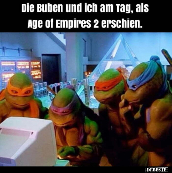 Die Buben und ich am Tag, als Age of Empires 2.. - Lustige Bilder | DEBESTE.de