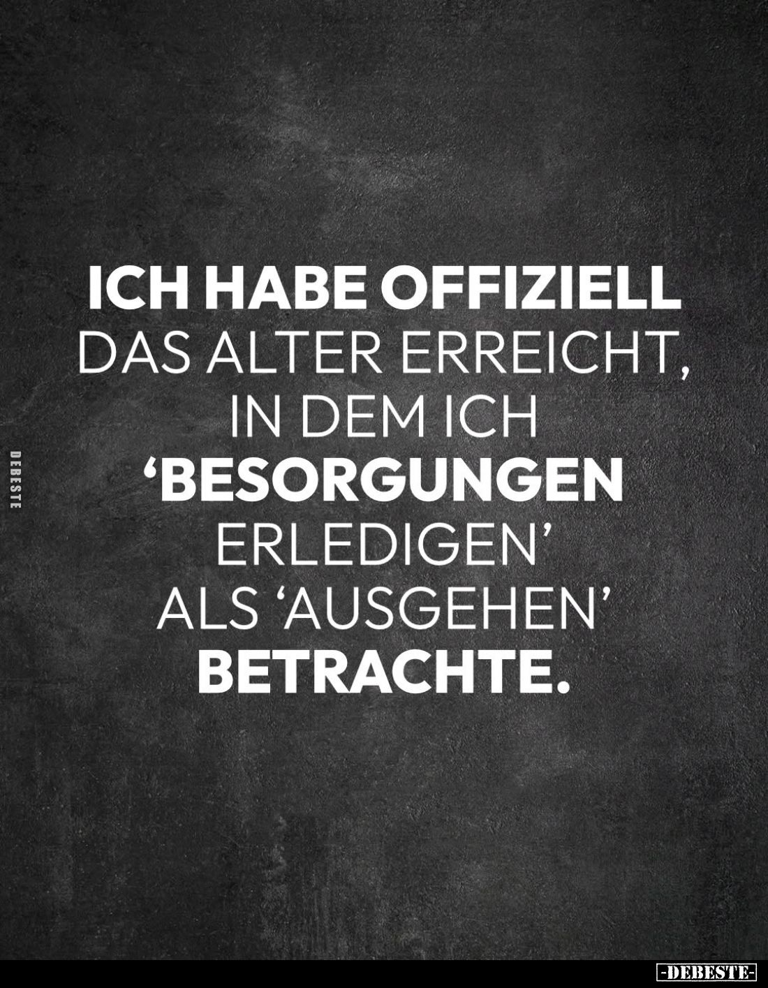 Ich habe offiziell das Alter erreicht... - Lustige Bilder | DEBESTE.de