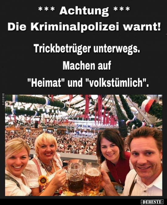 *** Achtung *** Die Kriminalpolizei warnt!..