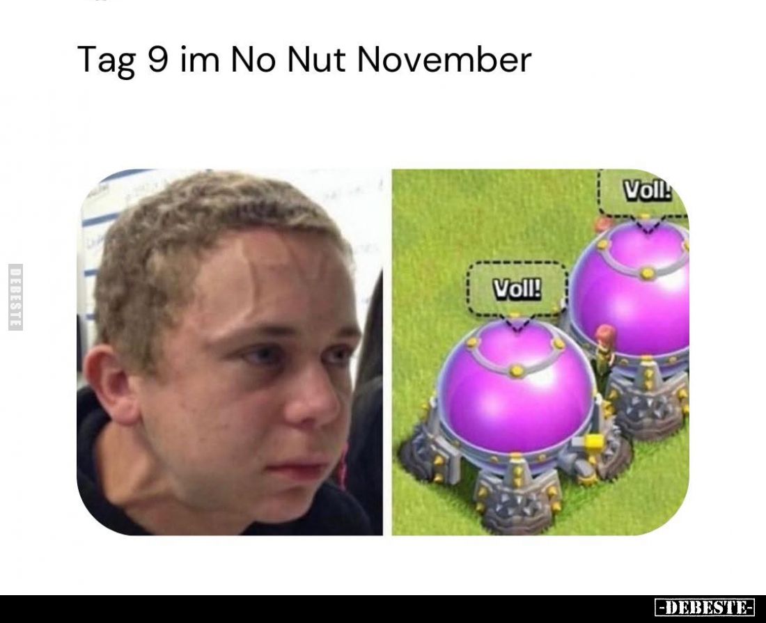 Tag 9 im "no nut November".