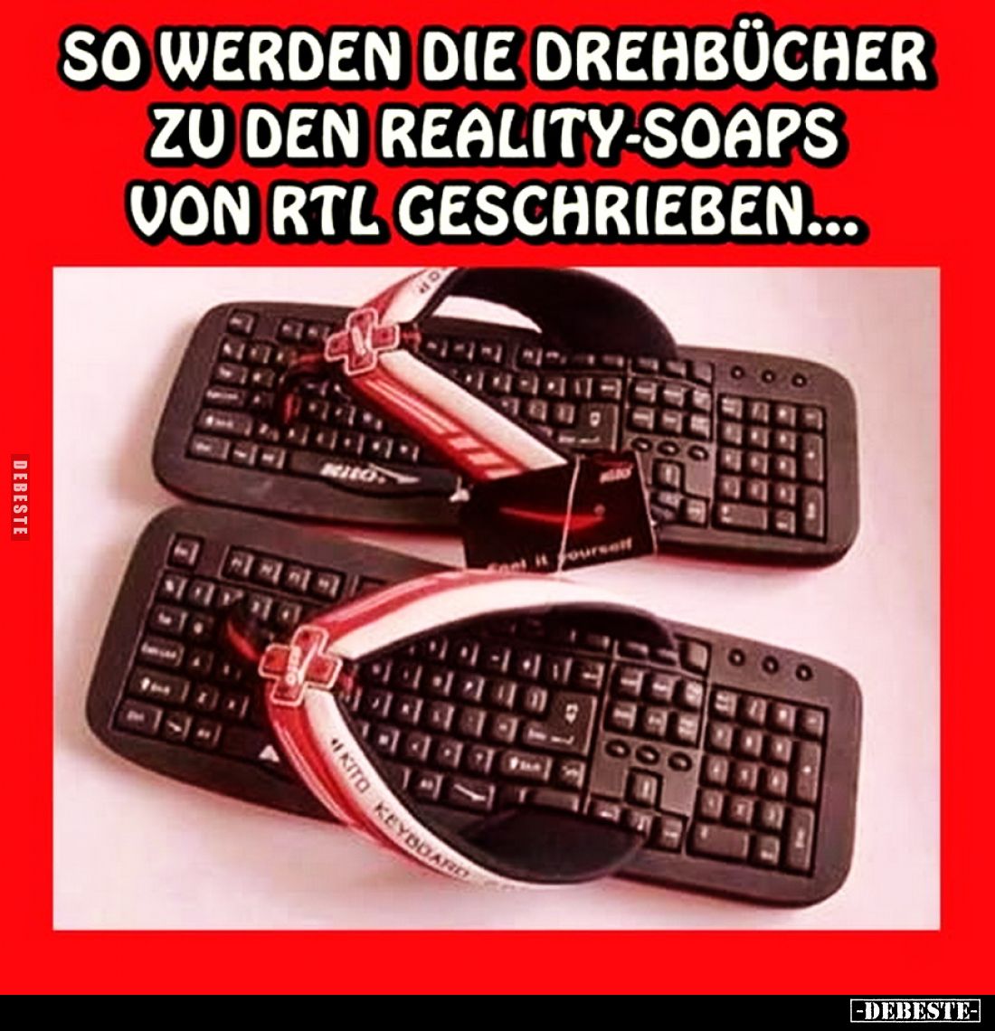 So werden die Drehbücher zu den Reality-Soaps von RTL geschrieben...