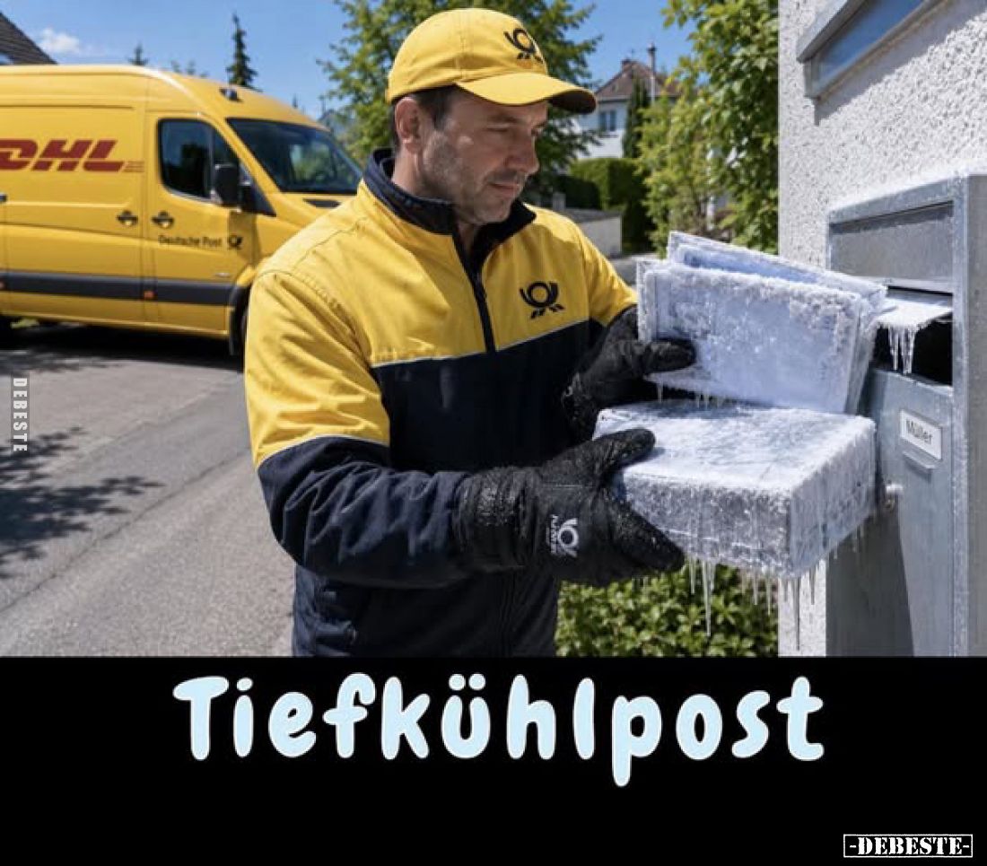 Tiefkühlpost.