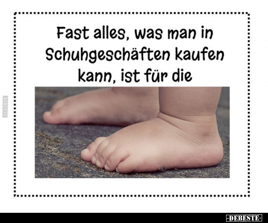 Fast alles, was man in Schuhgeschäften kaufen kann.. - Lustige Bilder | DEBESTE.de