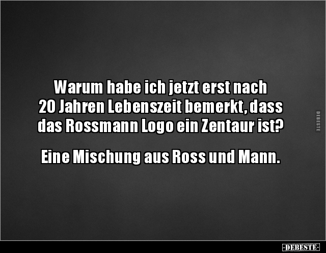 Warum habe ich jetzt erst nach 20 Jahren Lebenszeit.. - Lustige Bilder | DEBESTE.de