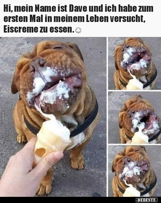 Hi, mein Name ist Dave und ich habe zum ersten Mal in..