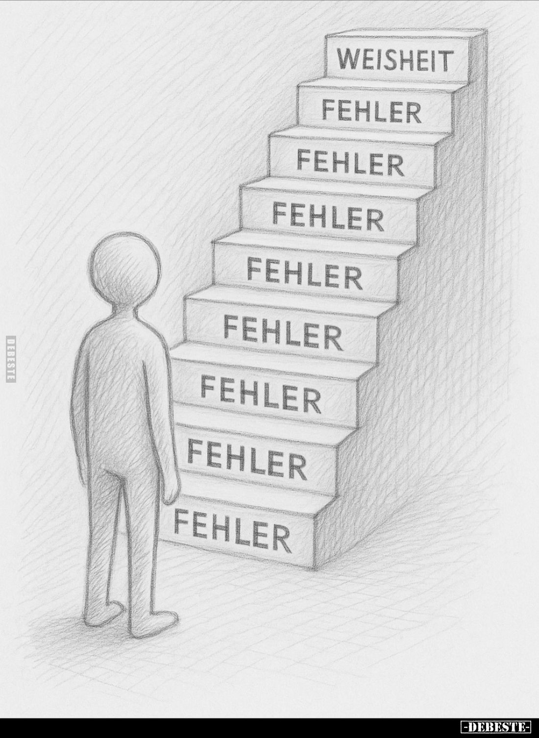 Fehler und Weisheit.
