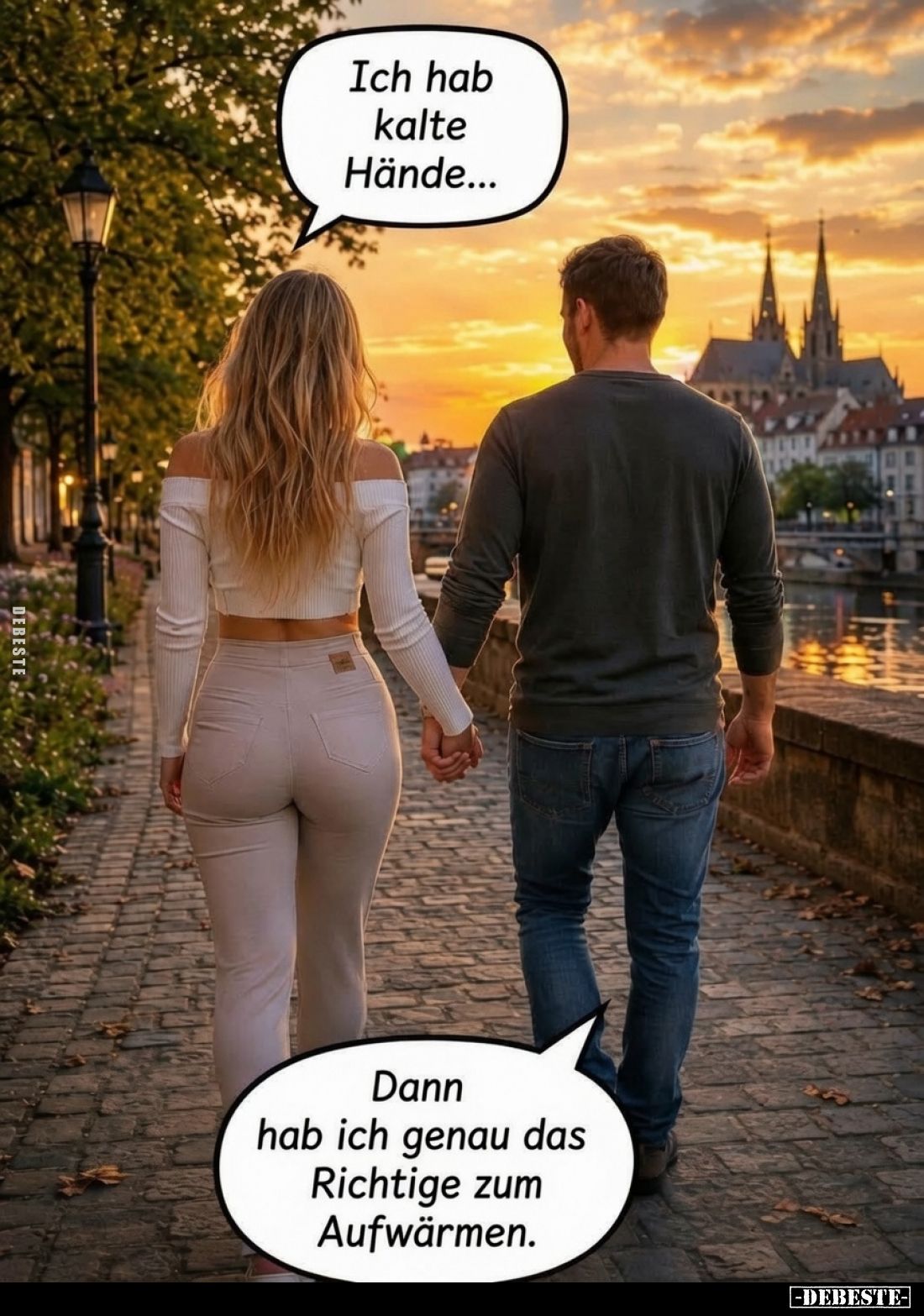 Ich hab kalte Hände... -
Dann hab ich genau das Richtige zum Aufwärmen.
