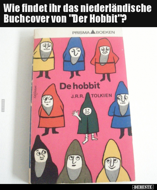 Wie findet ihr das niederländische Buchcover von "Der.." - Lustige Bilder | DEBESTE.de