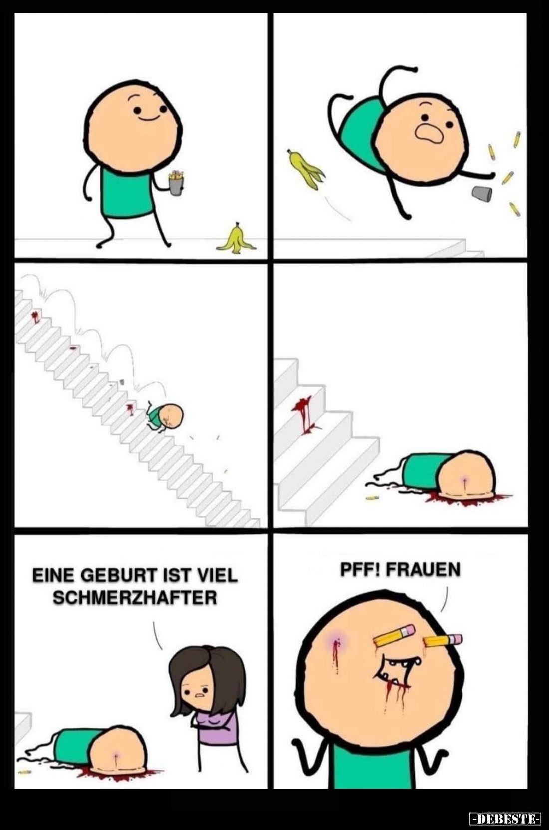 Eine Geburt ist viel schmerzhafter... - Lustige Bilder | DEBESTE.de