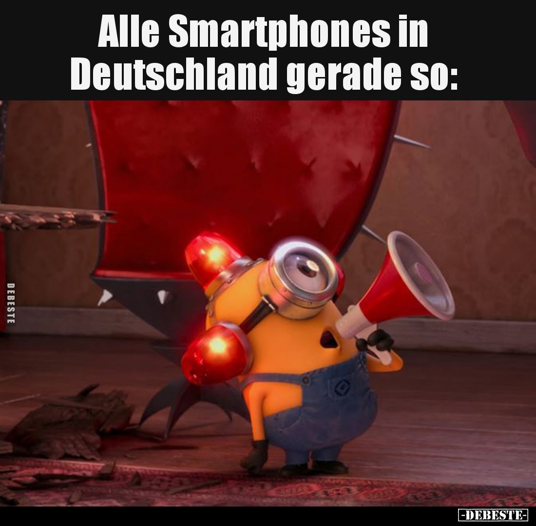 Alle Smartphones in Deutschland gerade so: