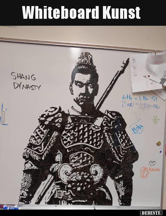 Whiteboard Kunst..