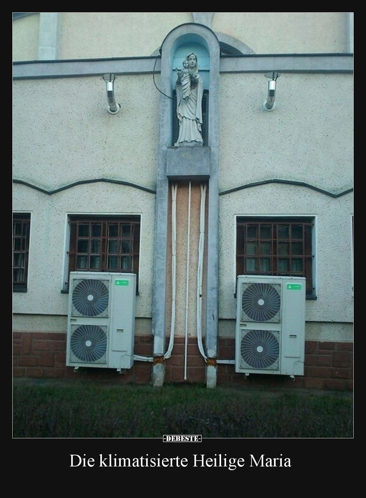 Die klimatisierte Heilige Maria