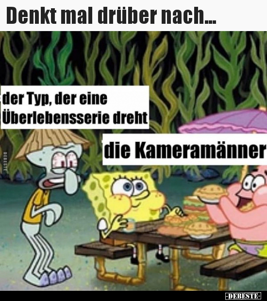 Denkt mal drüber nach...